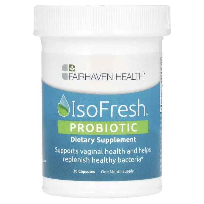 Fairhaven Health, Пробиотик IsoFresh, 30 капсул