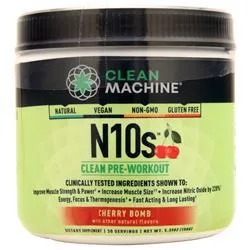 Clean Machine, N10s Чистая вишневая бомба перед тренировкой 150 грамм