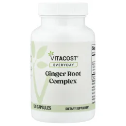 Vitacost, Everyday, комплекс с корнем имбиря, 120 капсул (350 мг в 1 капсуле)