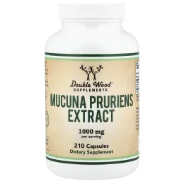 Double Wood Supplements, NMN, 60 капсул (125 мг в 1 капсуле)