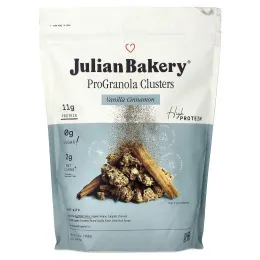 Julian Bakery, Pro Granola Clusters, со вкусом ванили и корицы, 553 г (19,5 унции)