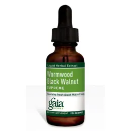 Gaia Herbs, Полынь и черный орех, 2 жидкие унции (60 мл)