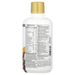 Nature's Plus, Source of Life, золотая жидкость, отличный вкус тропических фруктов, 30 жид. унций (887,10 мл)