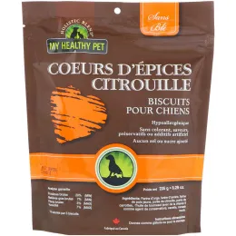 Holistic Blend, My Healthy Pet, Pumpkin Spice Hearts, печенье для собак, 8,29 унц. (235 г)