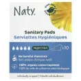 Naty, ночные салфетки, 10 шт.
