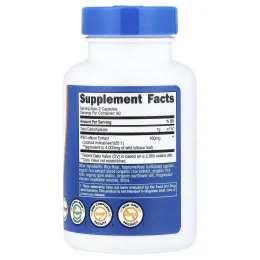 Nutricost, дикий салат, 120 капсул (80 мг в 1 капсуле)