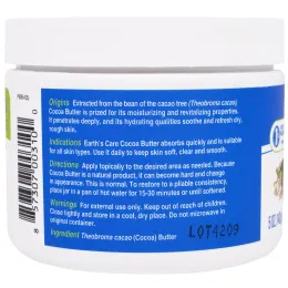 Earth's Care, Масло Какао, 5 oz (142 g)