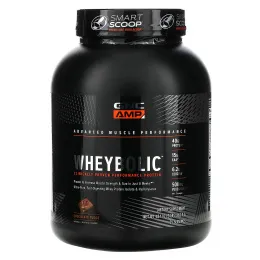 GNC AMP, Wheybolic, Chocolate Fudge, 3 lb (1362.5 g)