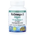 Natural Factors, RxOmega3, водоросли, 60 вегетарианских капсул