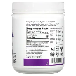 Zint, Желатин из говядины травяного откорма, сгущающий белковый порошок, 32 унц. (907 г)