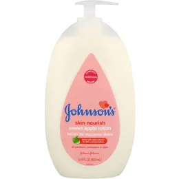 Johnson's Baby, Skin Nourish, Sweet Apple Lotion, 16.9 fl oz (500 ml)