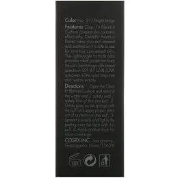 Cosrx, Кушон от пятен Clear Fit, 21 ярких бежевых кушона, 15 г
