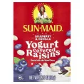 Sun-Maid, изюм в йогуртовой глазури, голубика и ваниль, 6 упаковок по 21 г (0,75 унции)