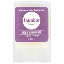 Humble Brands, дезодорант без алюминия, горная лаванда, 14 г (0,5 унции)