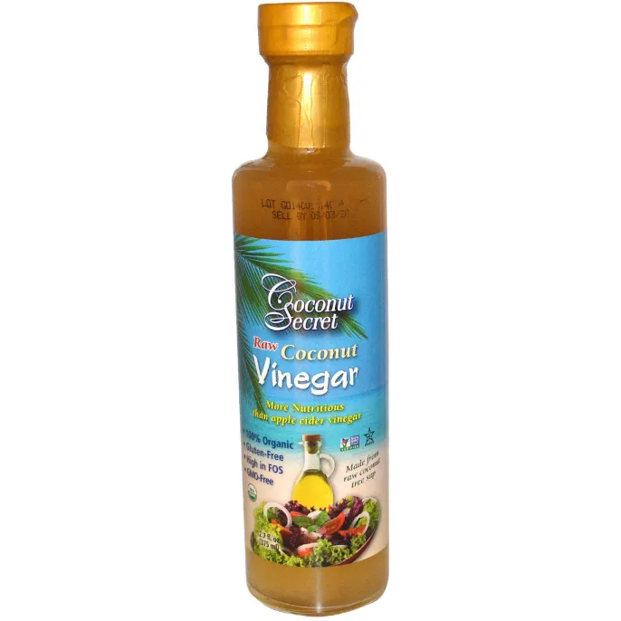 Coconut Secret, Необработанный кокосовый уксус, 12,7 жидких унций (375 мл)