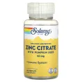 Solaray, цитрат цинка с тыквенными семечками, 50 мг, 60 капсул VegCaps