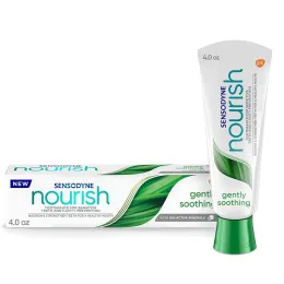 Sensodyne, Питательная зубная паста Мягко успокаивающая 4 унции