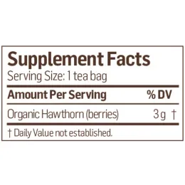 Alvita Teas, Hawthorn Berry, Organic, 24 Tea Bags