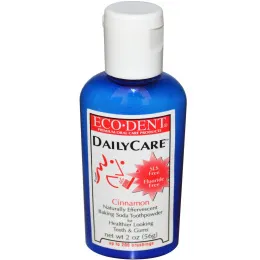 Eco-Dent, Ежедневный уход, зубной порошок с содой, корица, 56 г