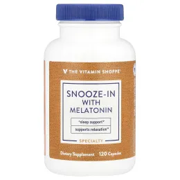 The Vitamin Shoppe, Snooze-In, с мелатонином, 120 капсул