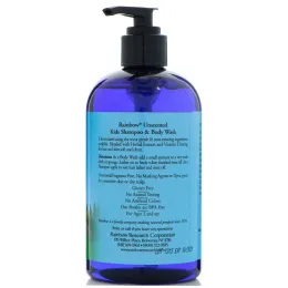Rainbow Research, Kid's Shampoo & Body Wash, Unscented, 12 fl oz (360 ml)