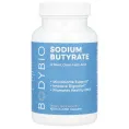 BodyBio, бутират натрия, 100 капсул без ГМО