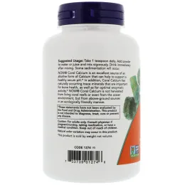 Now Foods, Порошок кораллового кальция, 6 унций (170 г)