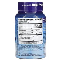 The Smurfs, добавка для спокойного сна, для детей от 3 лет, ягодный вкус, 50 жевательных таблеток