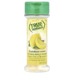 True Citrus, True Lemon®, кристаллизованный лимон, 60 г (2,12 унции)