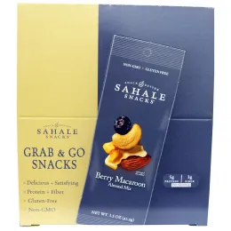 Sahale Snacks, Смесь орехов Ягоды и макарун,  9 упаковок по 1.5 унции (42.5 г)