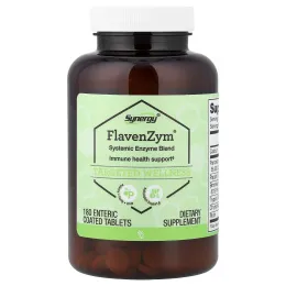 Vitacost, Synergy®, FlavenZym®, 180 таблеток, покрытых кишечнорастворимой оболочкой
