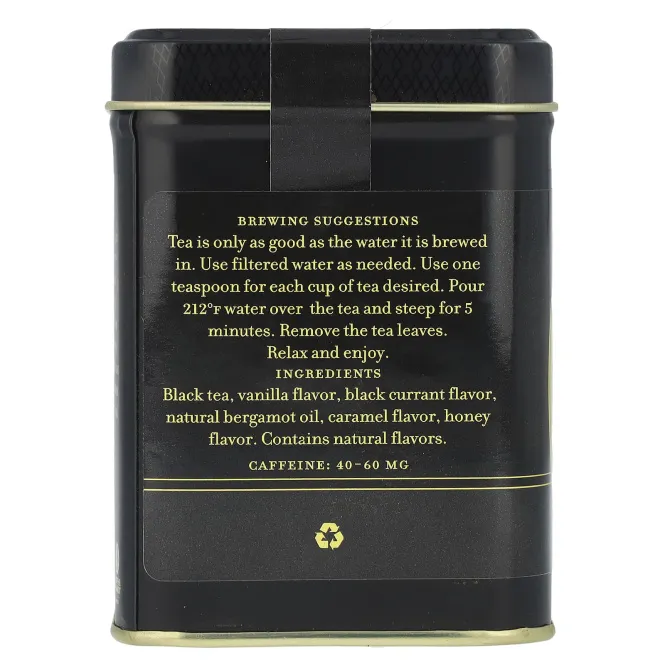 Harney & Sons, черный чай, лондонский Тауэр, 112 г (4 унции)