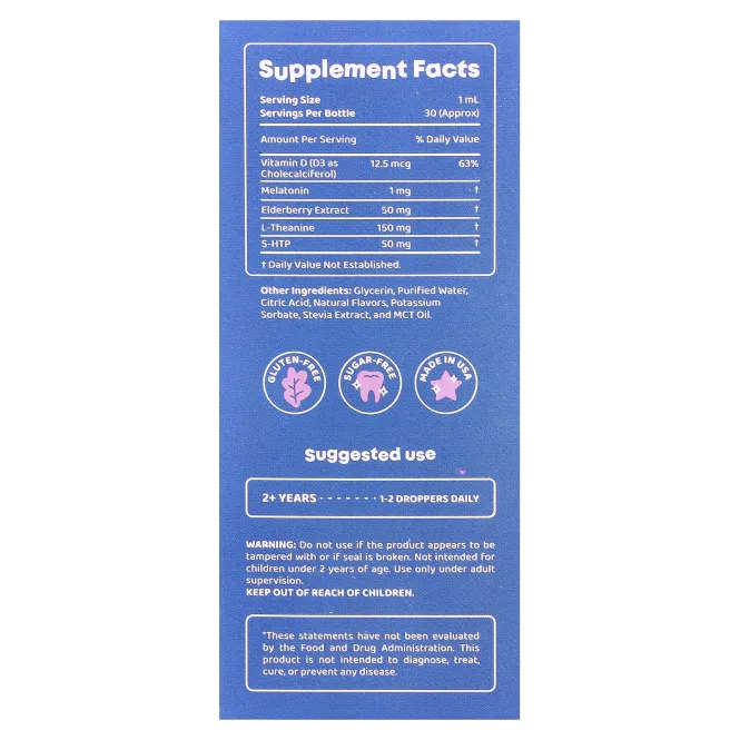 JoySpring, Sleep Berry, 30 мл (1 жидк. Унция)