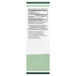 Double Wood Supplements, жидкий хлорофилл, мята, 2 унции