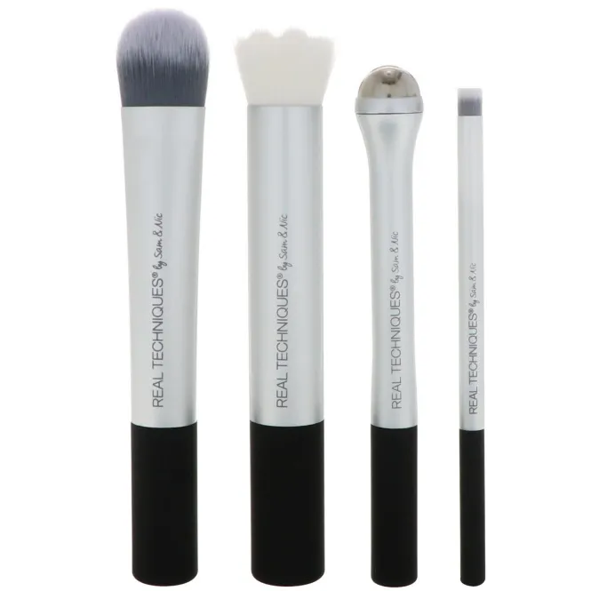 Real Techniques, Комплект для подготовки и нанесения основы, Комплект из 4 предметов