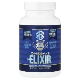 Gorilla Mind LLC, Omega-3 Elixir™, 60 мягких таблеток