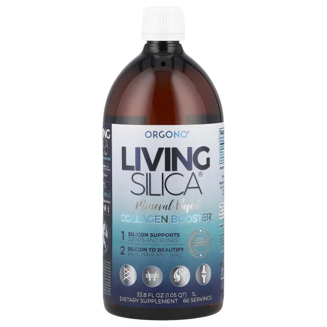 Silicium Laboratories, Orgono Living Silica, усилитель коллагена, 1000 мл (33,85 жидк. унции)