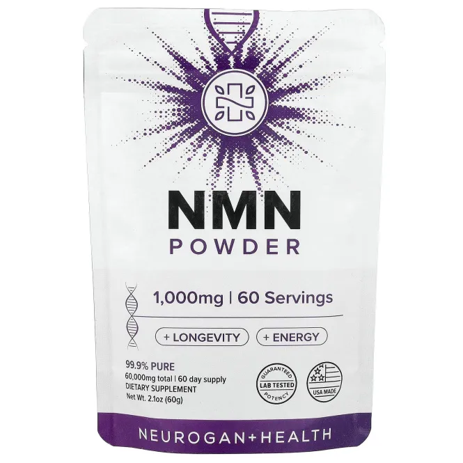 Neurogan Health, NMN в порошке, 60 г (2.1 унции)