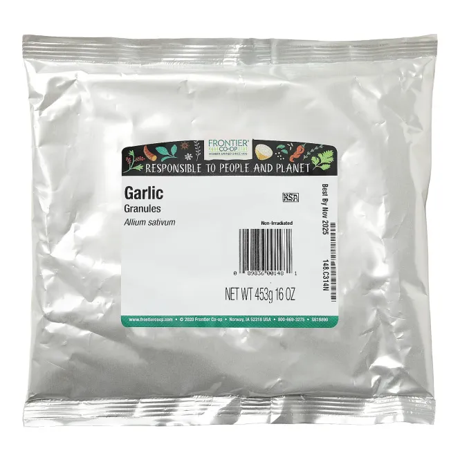 Frontier Co-op, гранулы чеснока, 453 г (16 унций)