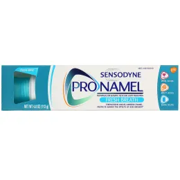 Sensodyne, ProNamel, зубная паста, «Свежее дыхание», волна свежести, 113 г