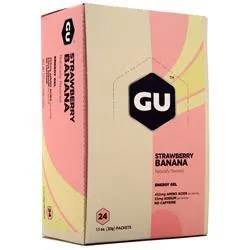 Gu, Энергетическое желе Клубнично банановое 24 шт.