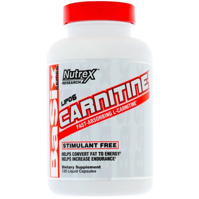 Nutrex Research, Липо-6 Карнитин, 120 жидких капсул