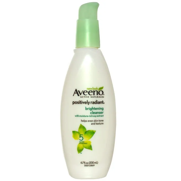 Aveeno, Active Naturals, Positively Radiant, Brightening Cleanser, 6.7 fl oz