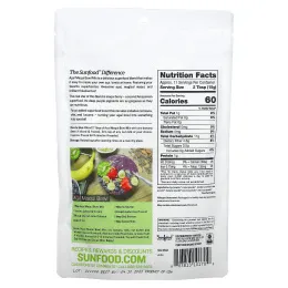 Sunfood, Органическая смесь с акаи и маки, 6 унций (170 г)