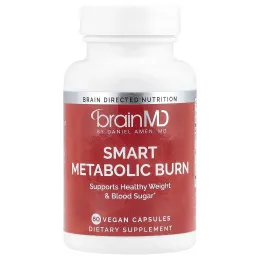 BrainMD, Smart Metabolic Burn, 60 веганских капсул
