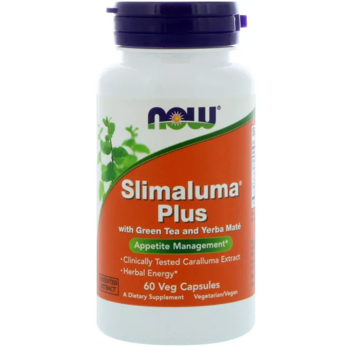 Now Foods, Slimaluma Plus, 60 растительных капсул