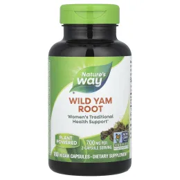 Nature's Way Корень дикого ямса 425 мг, 180 вегетарианских капсул