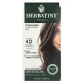 Herbatint, Стойкая гель-краска для волос, 4D, золотистый каштан, 135 мл (4,56 жидк. унц.)