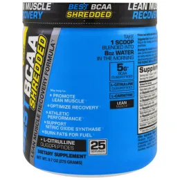 BPI Sports, Лучшие раздробленные аминокислоты с разветвлённой цепью для восстановления сухой мускулатуры, арбузный лед, 9.7 унций (275 г)