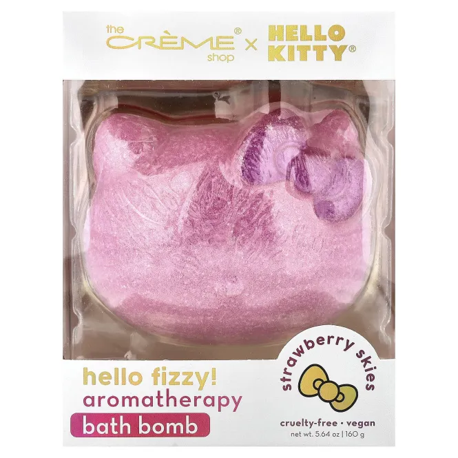 The Creme Shop, Hello Kitty®, ароматерапевтическая бомба для ванны, со вкусом клубники, 1 шт.